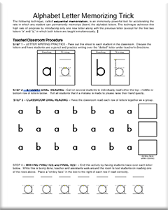 memory writing worksheets